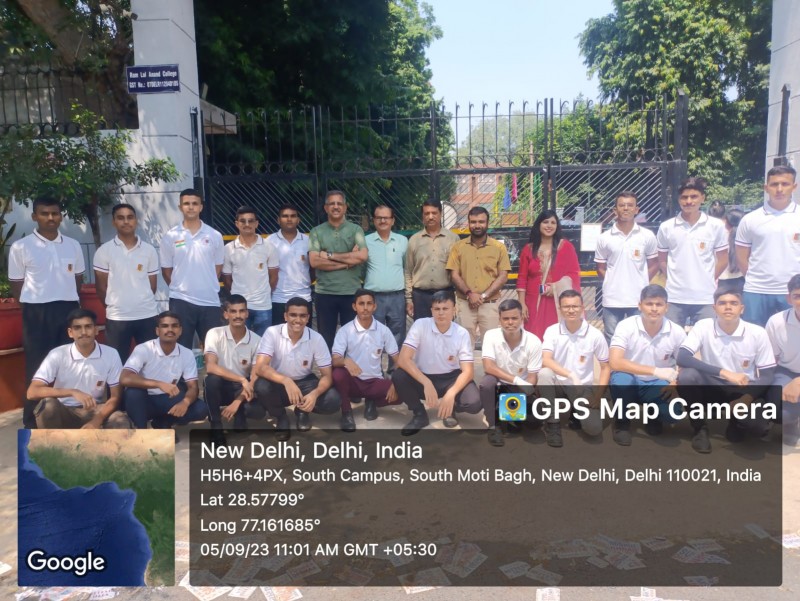 The Cleanliness Drive by the College Committee for Prevention of Defacement of Property in collaboration with NSS, NCC AND Shuchita.