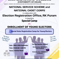 Special camp for enrollment of young electors